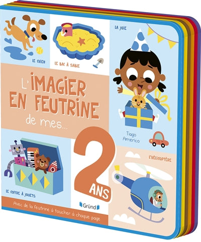 IMAGIER EN FEUTRINE DE MES 2 ANS