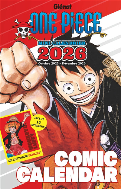 ONE PIECE MINI-CALENDRIER 2026