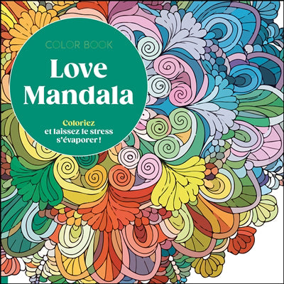 COLOR BOOK  LOVE MANDALA