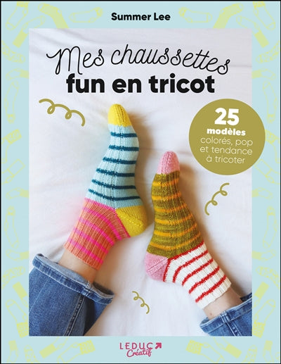 MES CHAUSSETTES FUN EN TRICOT