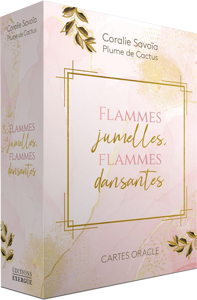 FLAMMES JUMELLES, FLAMMES DANSANTES (COFFRET 55 CARTES +LIVRET)