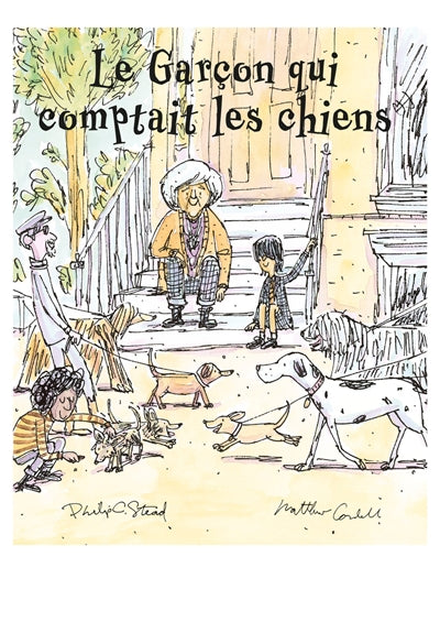 GARCON QUI COMPTAIT LES CHIENS