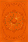 JOURNAL - CAHIER DE NOTES - GRIMOIRE VIERGE SOLEIL ORANGE BRÛLÉ