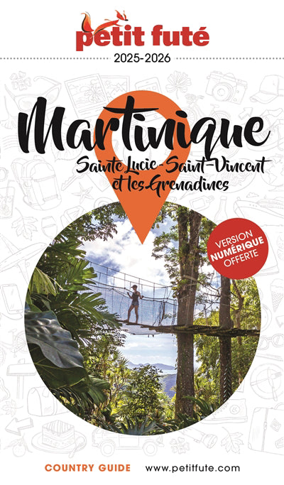 MARTINIQUE 2025 PETIT FUTE - SAINTE LUCIE - SAINT-VINCENT ET LES
