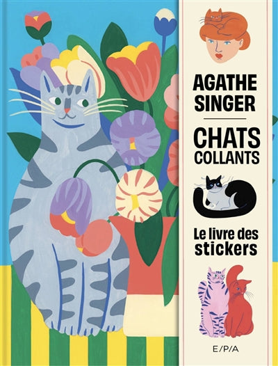 CHATS COLLANTS -LE LIVRE DES STICKERS