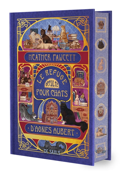 REFUGE OCCULTE POUR CHATS D'AGNES AUBERT (RELIE COLLECTOR)
