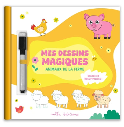 MES DESSINS MAGIQUES  ANIMAUX DE LA FERME