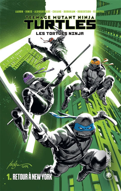 TORTUES NINJA T01 -RETOUR A NEW-YORK