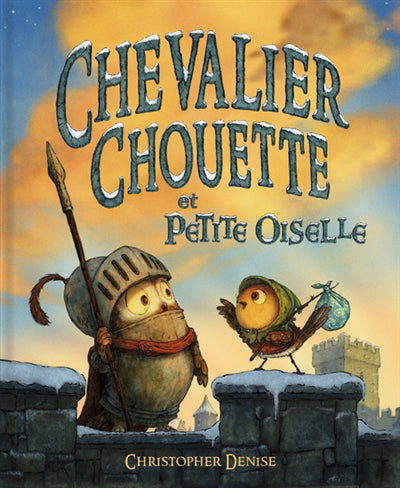 CHEVALIER CHOUETTE ET PETITE OISELLE