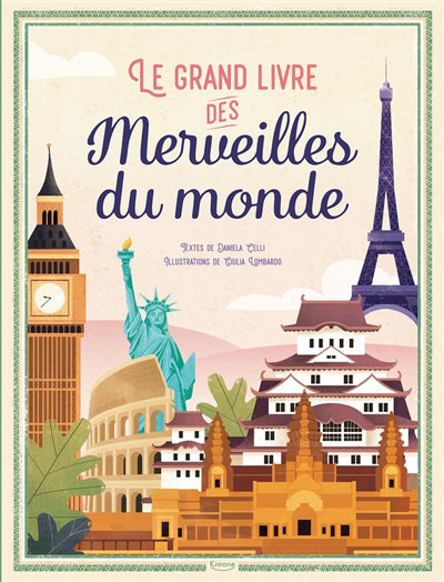 GRAND LIVRE DES MERVEILLES DU MONDE