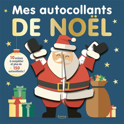 MES AUTOCOLLANTS DE NOEL 10 SCENES A COMPLETER ET PLUS DE 150 AUT