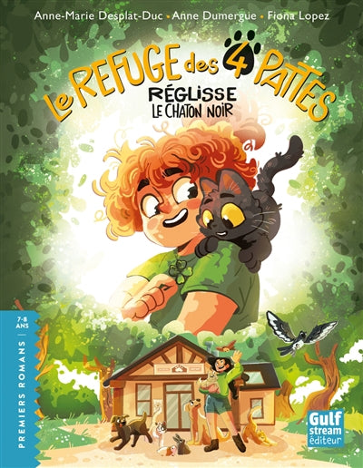 REFUGE DES 4 PATTES - REGLISSE, LE CHATON NOIR