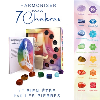 HARMONISER MES 7 CHAKRAS  COFFRET N.E.