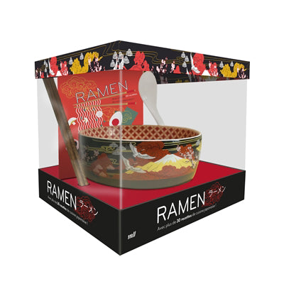 COFFRET RAMEN  AVEC PLUS DE 30 RECETTES DE CUISINE JAPONAISE