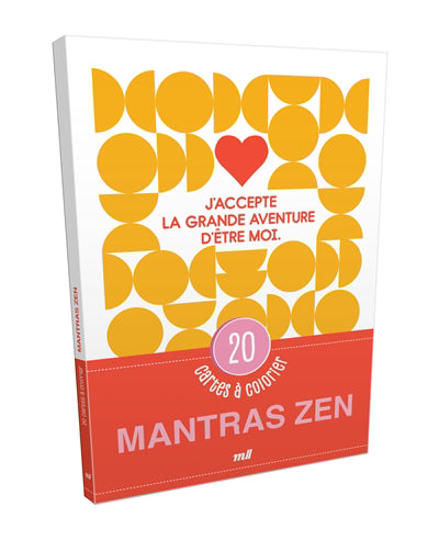 MANTRAS ZEN  20 CARTES A COLORIER