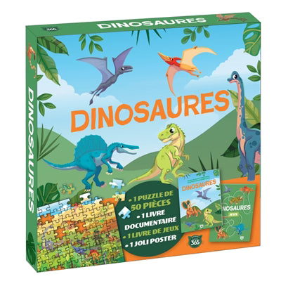 COFFRET  DINOSAURES