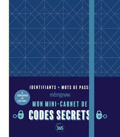 MON MINI-CARNET DE CODES SECRETS  MEMONIAK