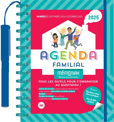 AGENDA FAMILIAL MEMONIAK 2025