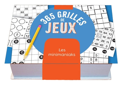 MINIMANIAK   365 GRILLES DE JEUX