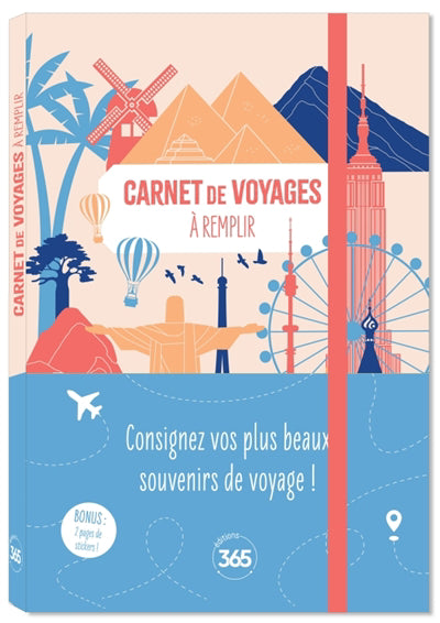 CARNET DE VOYAGES A REMPLIR