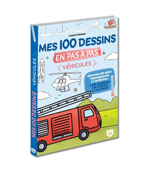 MES 100 DESSINS EN PAS A PAS VEHICULES