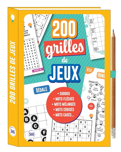 200 GRILLES DE JEUX