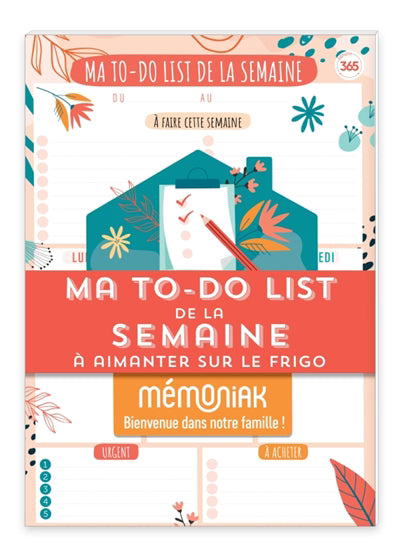 MA TO-DO LIST DE LA SEMAINE MEMONIAK