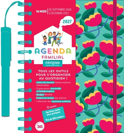AGENDA FAMILIAL MEMONIAK 2027