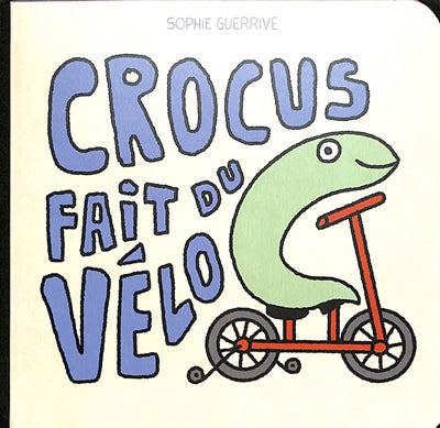 CROCUS FAIT DU VELO