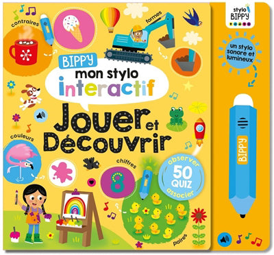 BIPPY, MON STYLO INTERACTIF  JOUER ET DECOUVRIR