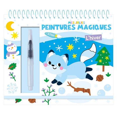 HIVER   MES JOLIES PEINTURES MAGIQUES
