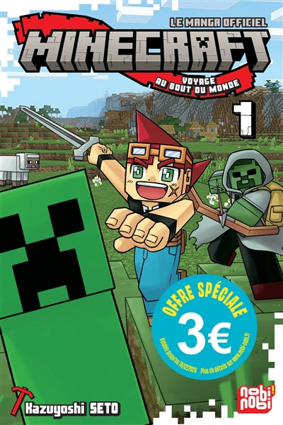 MINECRAFT T01 -VOYAGE AU BOUT DU MONDE