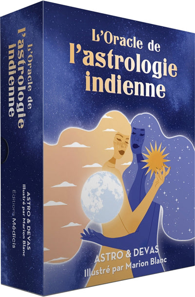 ORACLE DE L'ASTROLOGIE INDIENNE - ILLUSTRE PAR  MARION BLANC