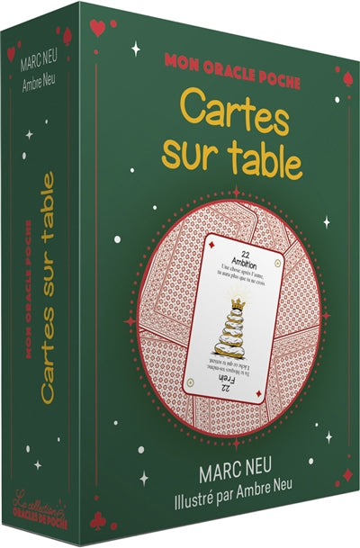 MON ORACLE POCHE CARTES SUR TABLE