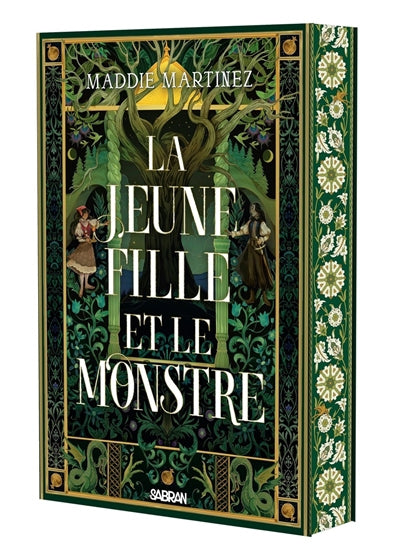 JEUNE FILLE ET LE MONSTRE (BROCHE)
