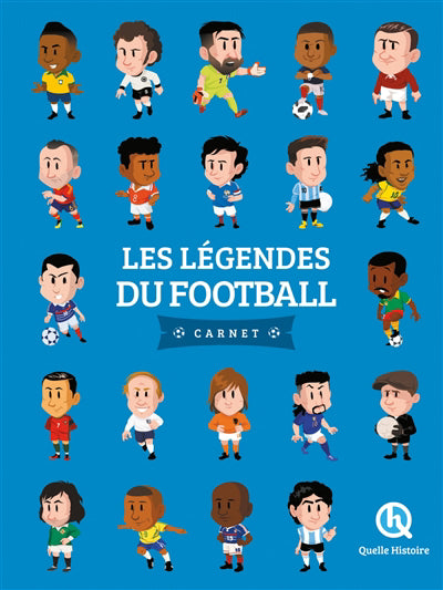 Légendes du football - Carnet (3ème Ed)