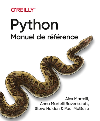 PYTHON : MANUEL DE RÉFÉRENCE