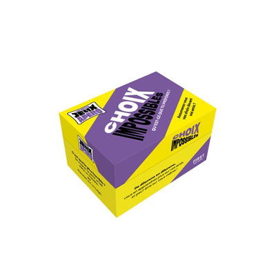 CHOIX IMPOSSIBLES (COFFRET JEU)