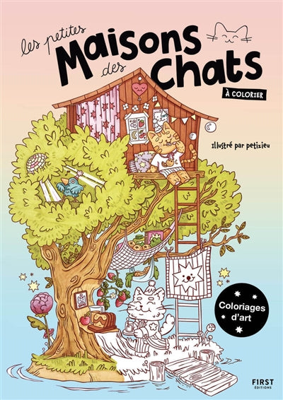 PETITES MAISONS DES CHATS - A COLORIER