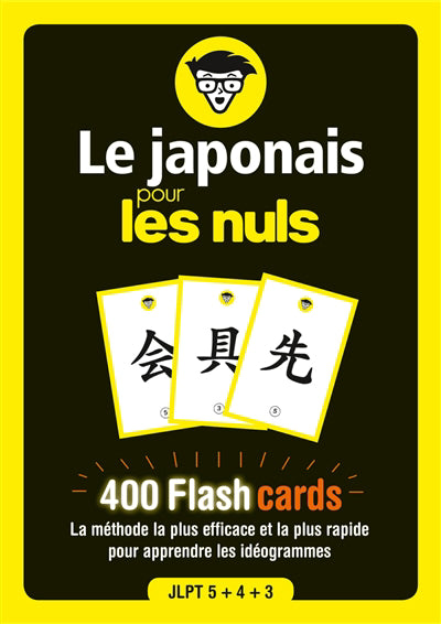 JAPONAIS POUR LES NULS - 400 FLASHCARDS