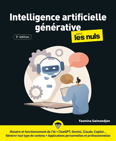 IA GENERATIVE POUR LES NULS - 3E EDITION