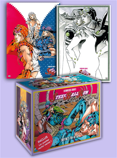 Steel ball run : Jojo's bizarre adventure : coffret T01 à T12