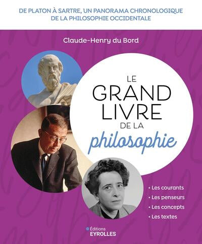 GRAND LIVRE DE LA PHILOSOPHIE - DE PLATON A SARTRE, UN PANORA