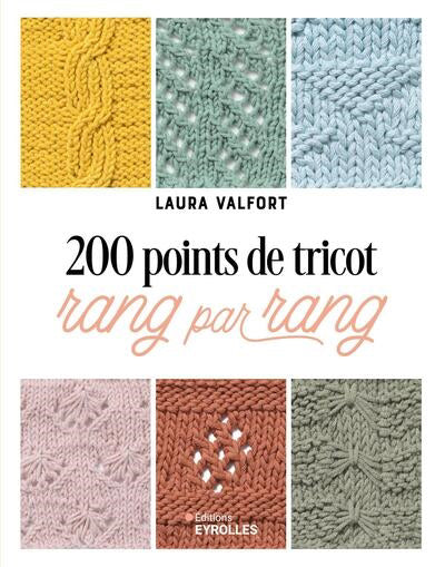 200 POINTS DE TRICOT RANG PAR RANG