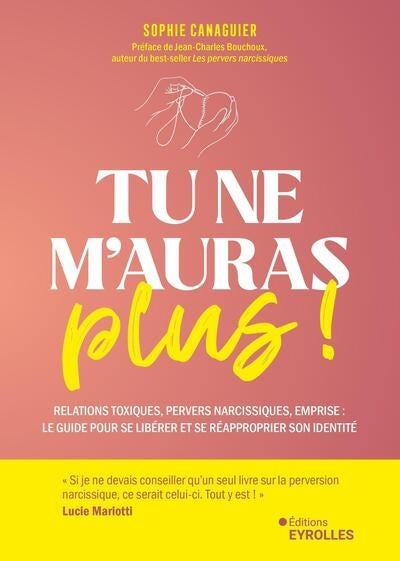 TU NE M'AURAS PLUS ! - UN GUIDE POUR SE LIBERER DE L'EMPRISE DE V