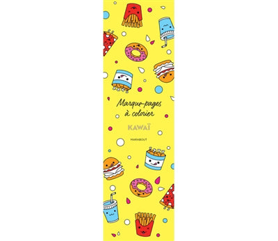 KAWAII -MARQUE-PAGES A COLORIER