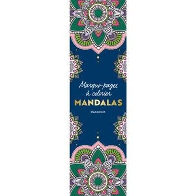 MANDALAS -MARQUE-PAGES A COLORIER