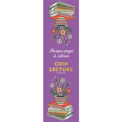 COIN LECTURE -MARQUE-PAGES A COLORIER