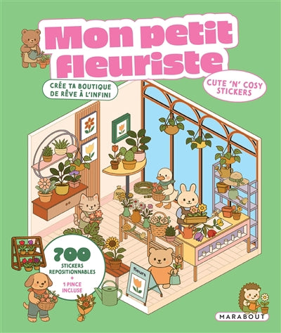 PETIT FLEURISTE -CUTE'N'COSY STICKERS