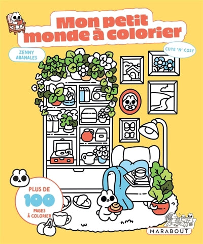 PETIT MONDE A COLORIER -CUTE'N COSY